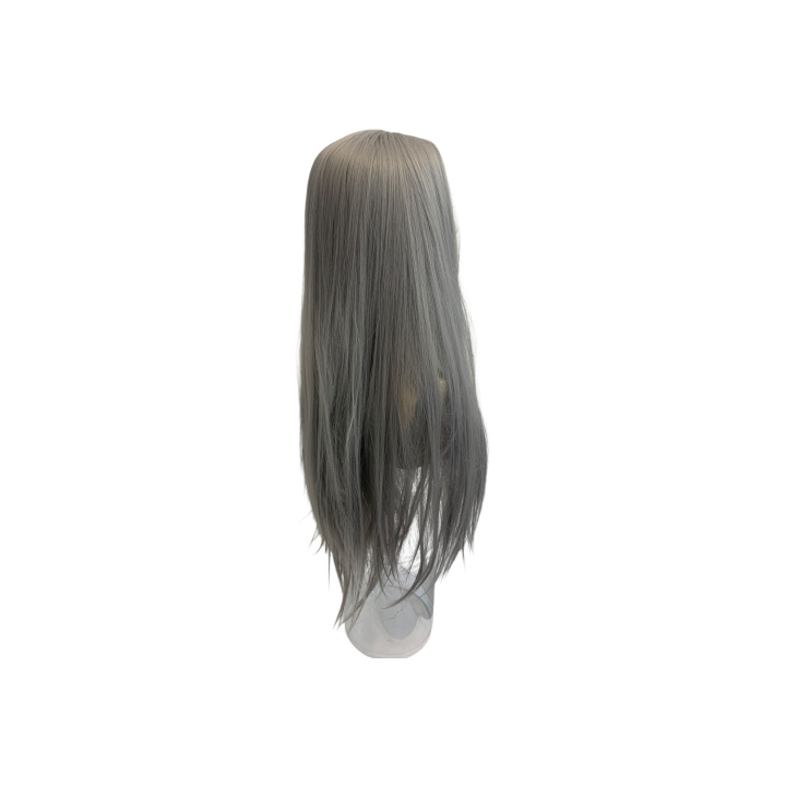 Cosplay Μακριά 80εκ. Ίσια Γκρι Lace Front Περούκα | Alegro