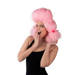 Poodles Voluminous Pink Wig | Carnival & Party | Alegro Athens