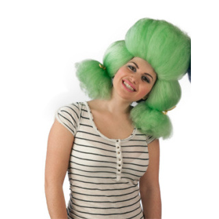 Poodles Voluminous Green Wig | Carnival & Party | Alegro Athens