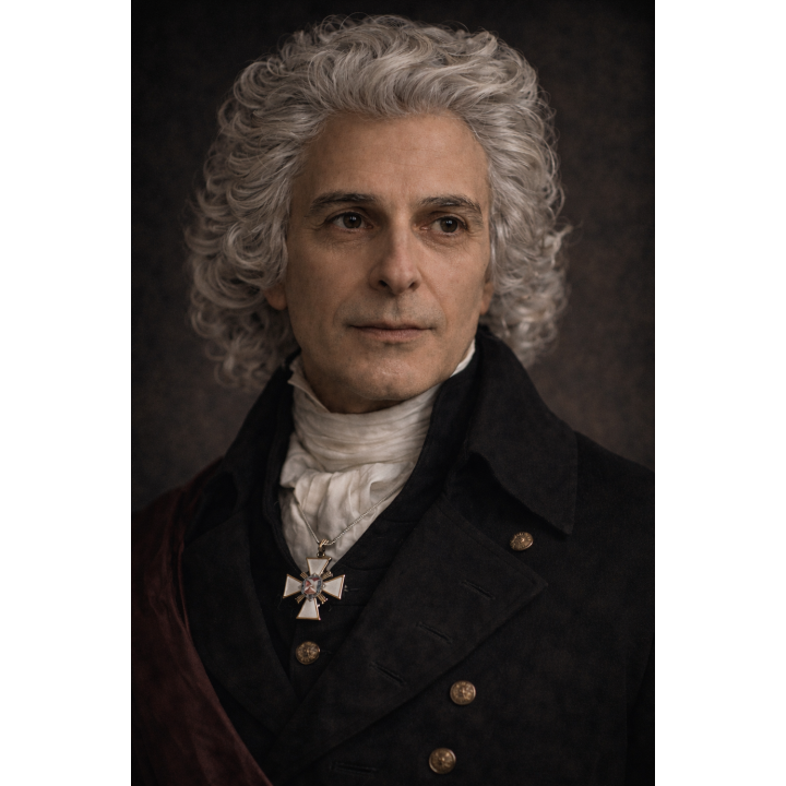 Kapodistrias Theatrical Wig | First Governor of Greece | Alegro Athens