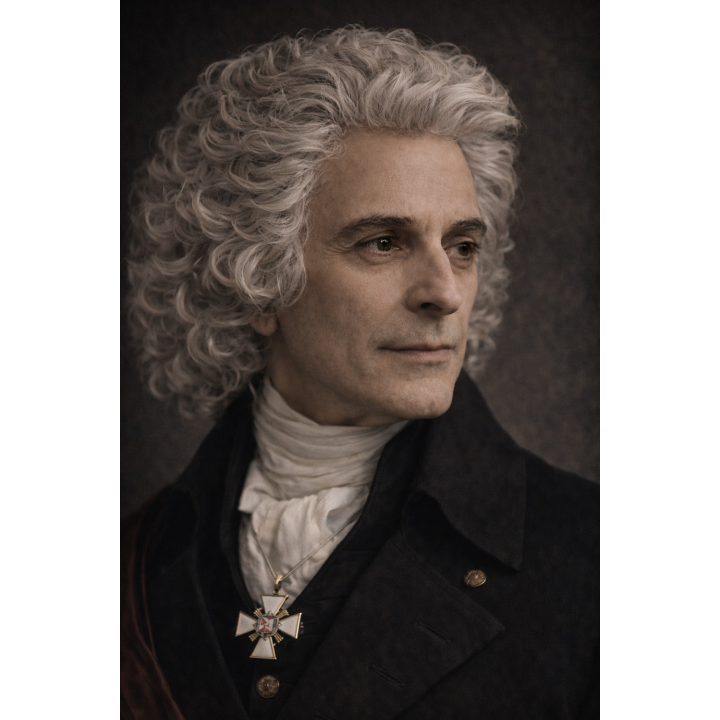 Kapodistrias Theatrical Wig | First Governor of Greece | Alegro Athens