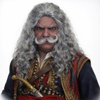 Kolokotronis Wig | 1821 Greek Revolution Hero | Alegro Athens