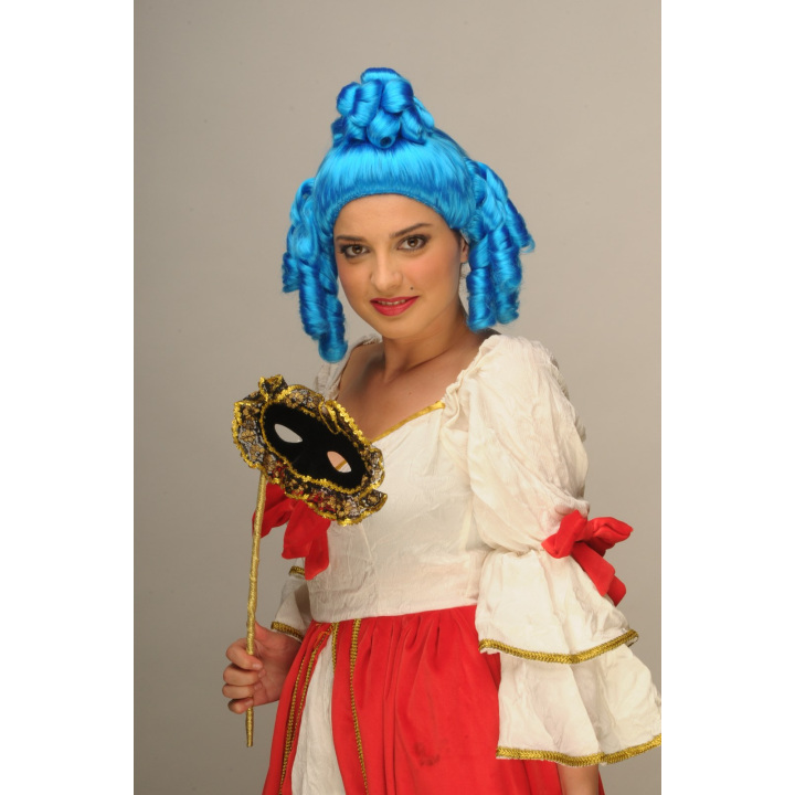 Madame Pompadour Light Blue Wig | 18th Century & Carnival | Alegro Athens