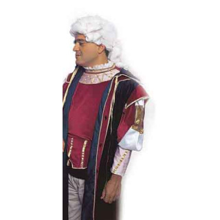 Marquis White Wig | Baroque Nobleman Costume | Alegro Athens