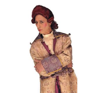 Marquis Auburn Wig | Baroque Nobleman Costume | Alegro Athens