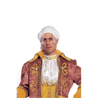 White Wig Count with Ponytail