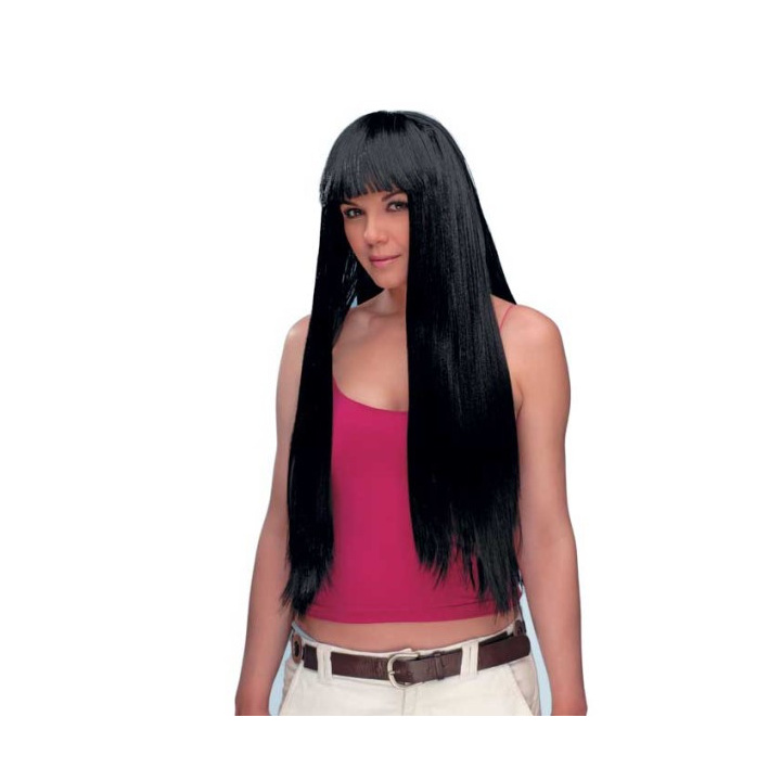 Αμφιτριτη Μαύρη Μακριά Περούκα