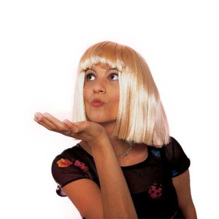 Σεσίλια Ξανθιά Καρέ Περούκα με Φράντζα | Alegro Αθήνα