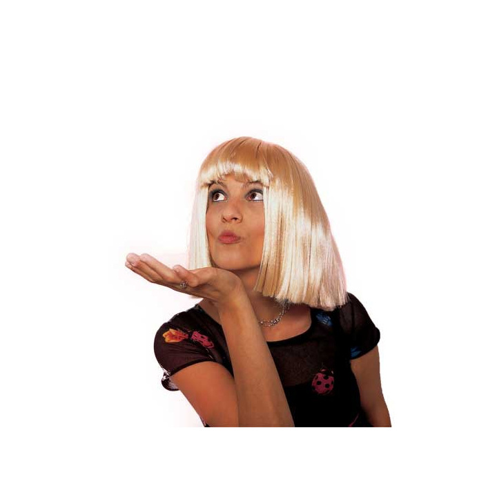 Σεσίλια Ξανθιά Καρέ Περούκα με Φράντζα | Alegro Αθήνα