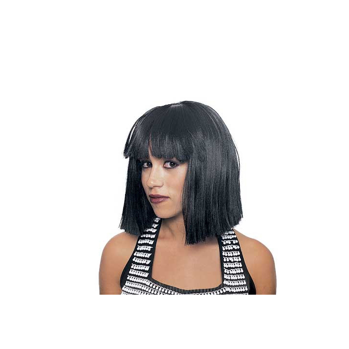 Cecilia Black Bob Wig with Fringe | 1920s & Retro | Alegro Athens