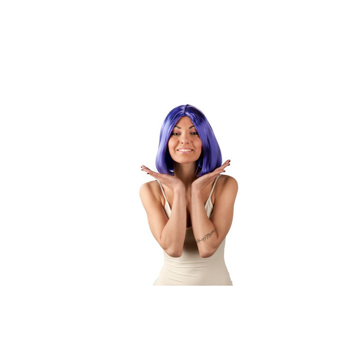 Hero Purple Short Bob Wig | Alegro Athens