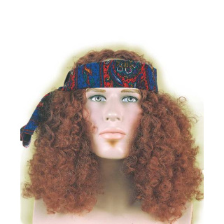 Χίπης Σγουρή Ακαζού Περούκα | Απόκριες & Πάρτι '70s | Alegro