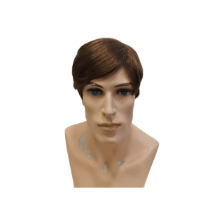 Zack Natural Look Brown Men's Short Wig