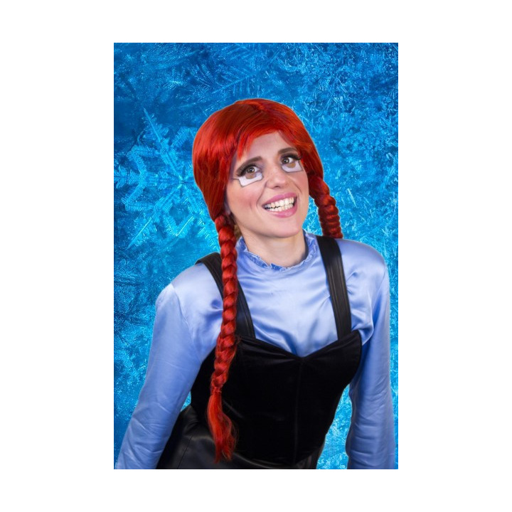 Anna red wig frozen