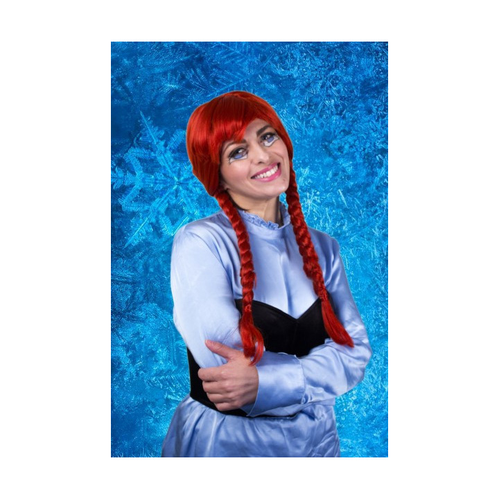 Anna red wig frozen