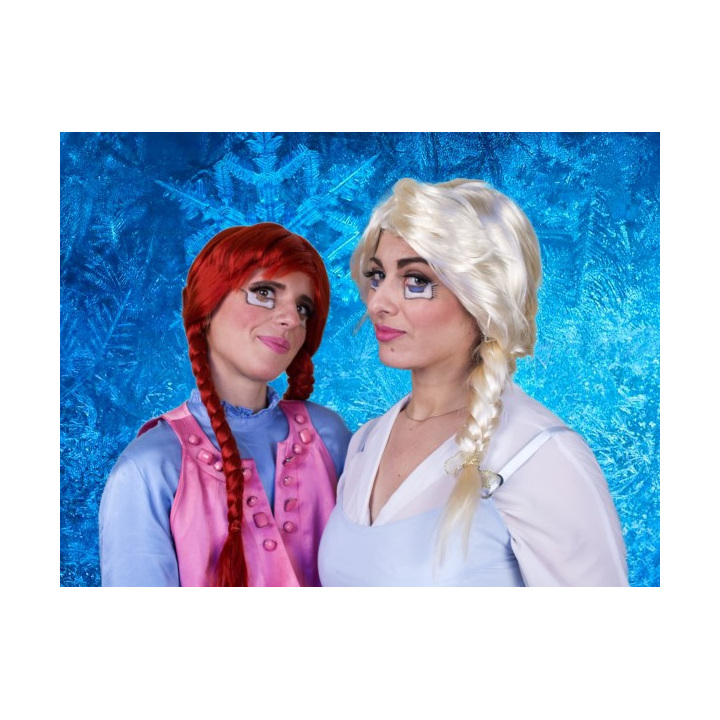 Anna red wig frozen