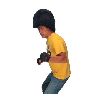 MOHAWK BLACK wig