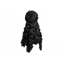 Amy Winehouse Black Long Wig