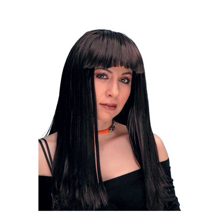 Περούκα Σίσσυ Καστανή Μακριά με Αφέλεια | Alegro