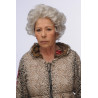 Stella Classic: Elegant Short Gray Wig natural looking modacrilic fiber short gray wig