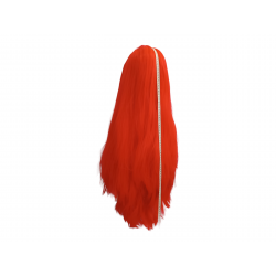 Jessica Red Long Straight Wig