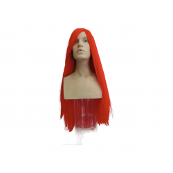 Jessica Red Long Straight Wig