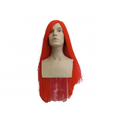 Jessica Red Long Straight Wig