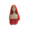 Jessica Red Long Straight Wig