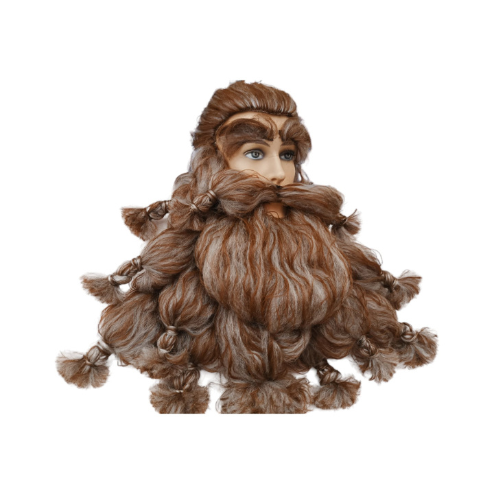 Στόικ Σετ Cosplay Περούκα Γενειάδα Φρύδια | How to Train Your Dragon | Alegro