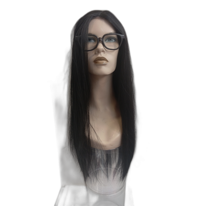 Nana Singer-Inspired Long Black Wig and Glasses Set | Carnival | Alegro Athens