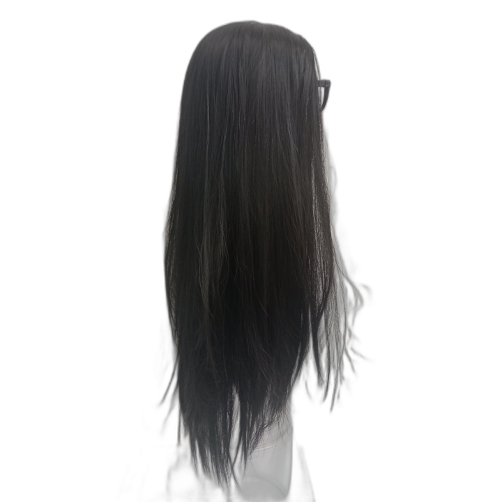 Nana Singer-Inspired Long Black Wig and Glasses Set | Carnival | Alegro Athens