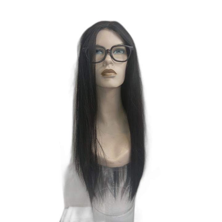Nana Singer-Inspired Long Black Wig and Glasses Set | Carnival | Alegro Athens