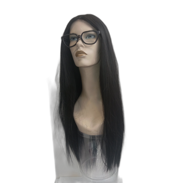 Nana Singer-Inspired Long Black Wig and Glasses Set | Carnival | Alegro Athens