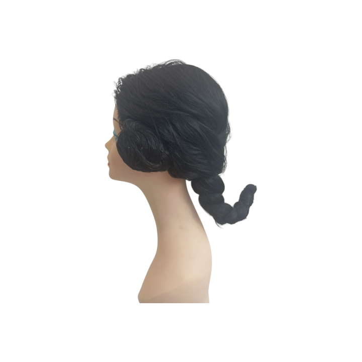 Olive Oyl Black Cosplay Ponytail Wig | Popeye Carnival Cosplay | Alegro Athens