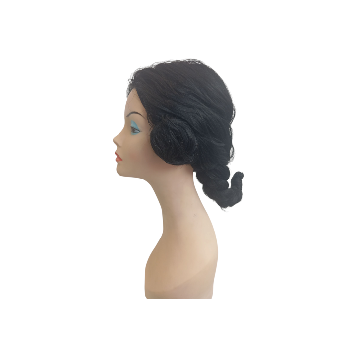 Olive Oyl Black Cosplay Ponytail Wig | Popeye Carnival Cosplay | Alegro Athens