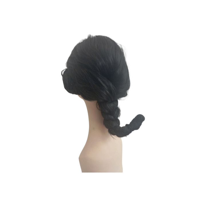 Olive Oyl Black Cosplay Ponytail Wig | Popeye Carnival Cosplay | Alegro Athens