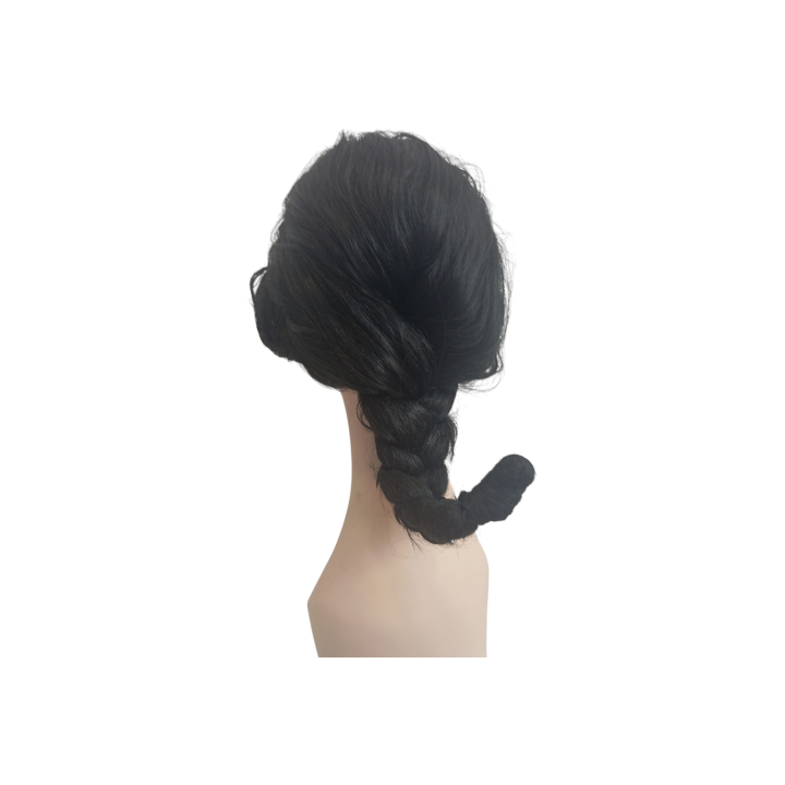 Olive Oyl Black Cosplay Ponytail Wig | Popeye Carnival Cosplay | Alegro Athens