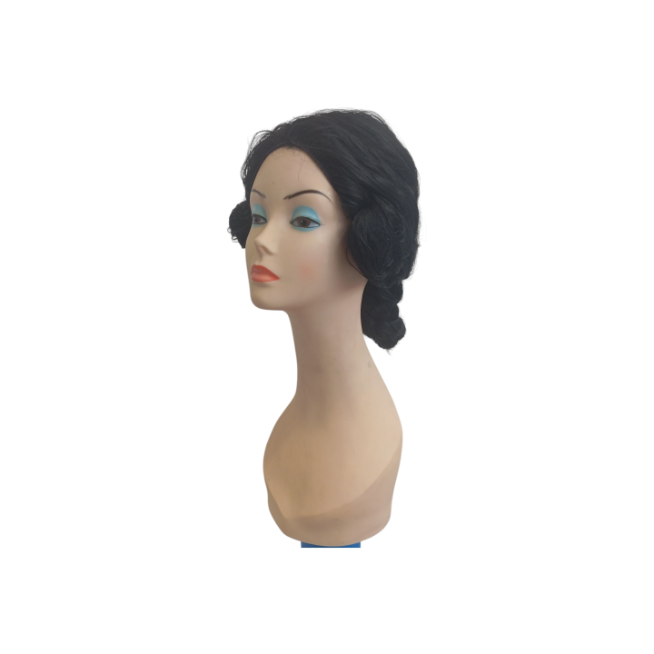 Olive Oyl Black Cosplay Ponytail Wig | Popeye Carnival Cosplay | Alegro Athens