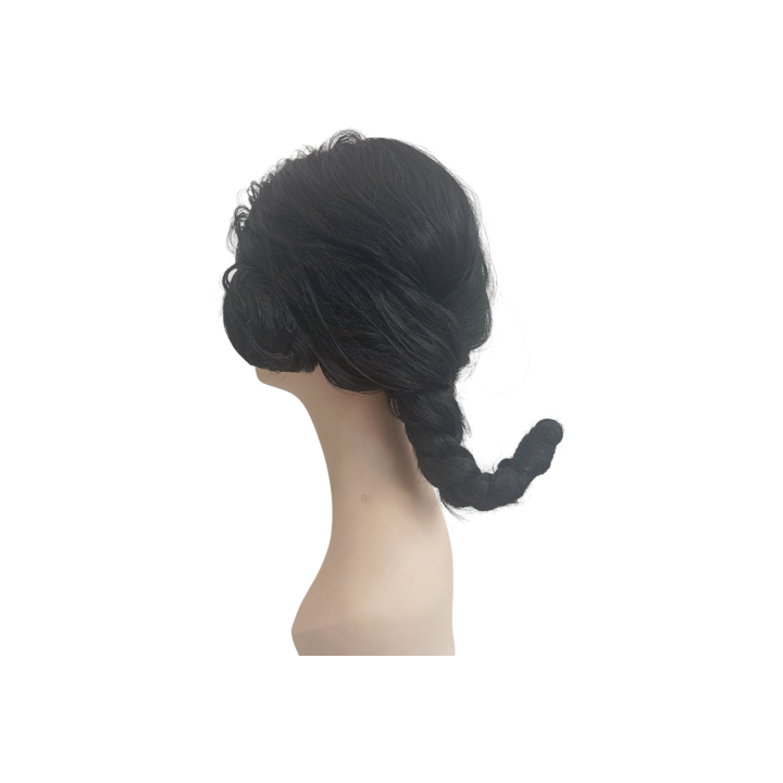 Olive Oyl Black Cosplay Ponytail Wig | Popeye Carnival Cosplay | Alegro Athens