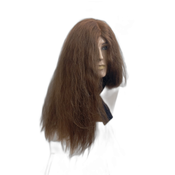 Long Light Brown Wise Guru Wig | Sage Philosopher Costume | Alegro Athens