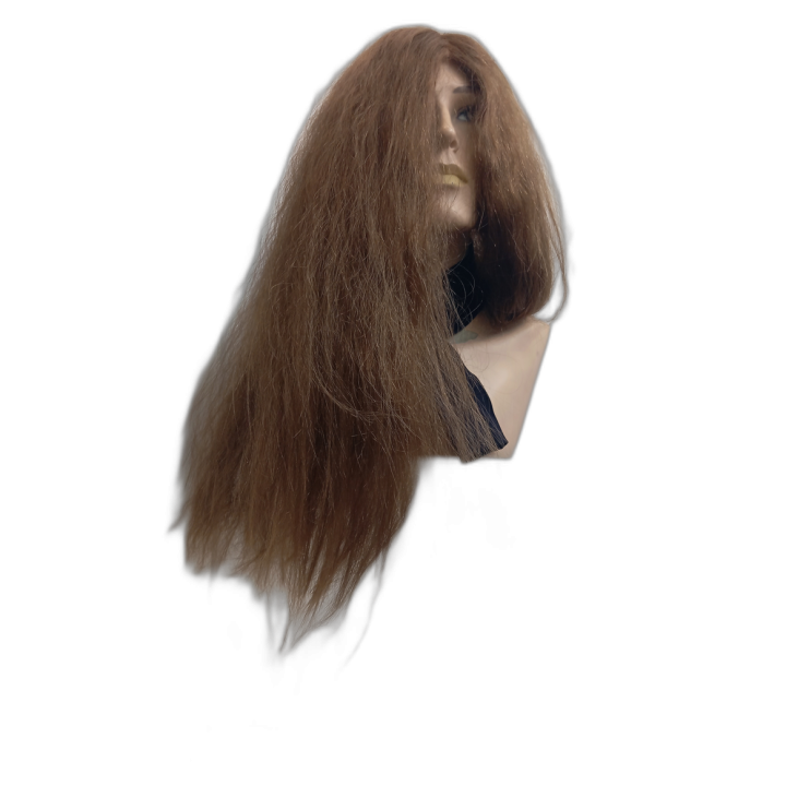 Long Light Brown Wise Guru Wig | Sage Philosopher Costume | Alegro Athens