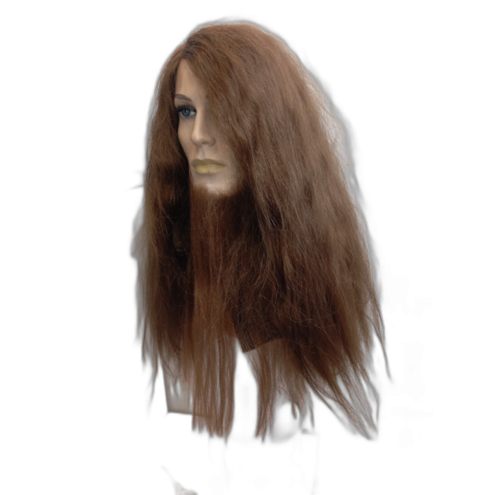 Long Light Brown Wise Guru Beard on Lace | Sage Costume | Alegro Athens