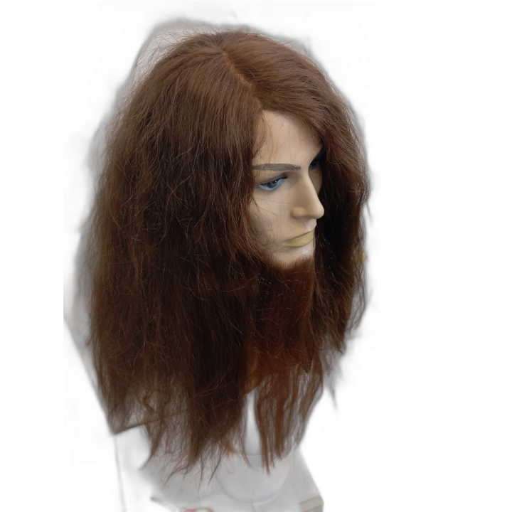 Long Light Brown Wise Guru Beard on Lace | Sage Costume | Alegro Athens