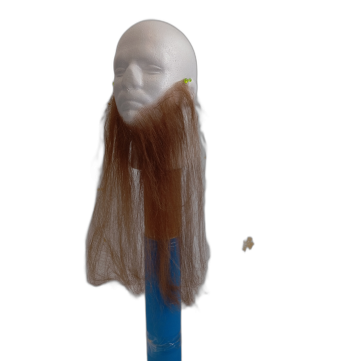 Long Light Brown Wise Guru Beard on Lace | Sage Costume | Alegro Athens