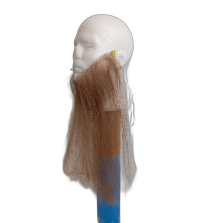 Long Light Brown Wise Guru Beard on Lace | Sage Costume | Alegro Athens