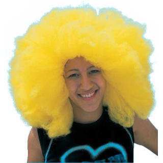 Afro Yellow Wig | Carnival & Party | Alegro Athens