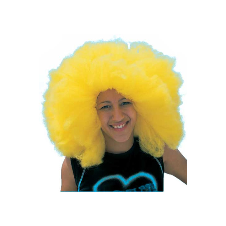 Afro Yellow Wig | Carnival & Party | Alegro Athens