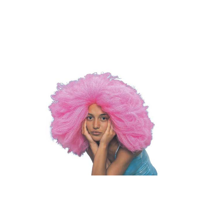 Afro Pink Wig | Carnival & Party | Alegro Athens