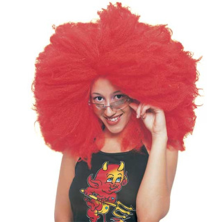 Afro Red Wig | Carnival & Party | Alegro Athens