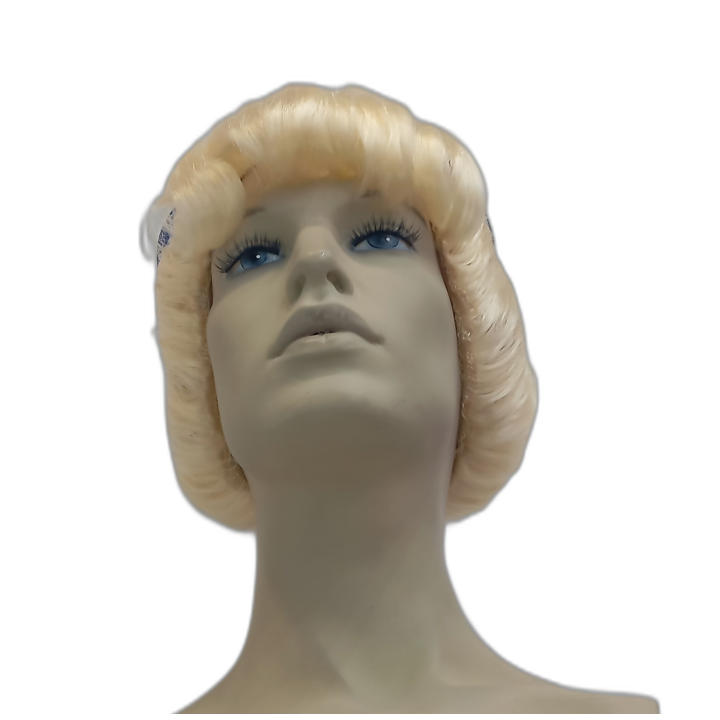 Σταχτοπούτα Ψηλή Ξανθιά Σγουρή Περούκα Μπλε Κορδέλα | Απόκριες | Alegro